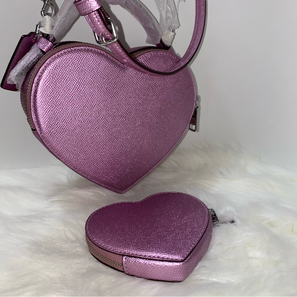 Coach 💞 heart set New - Picture 13 of 13